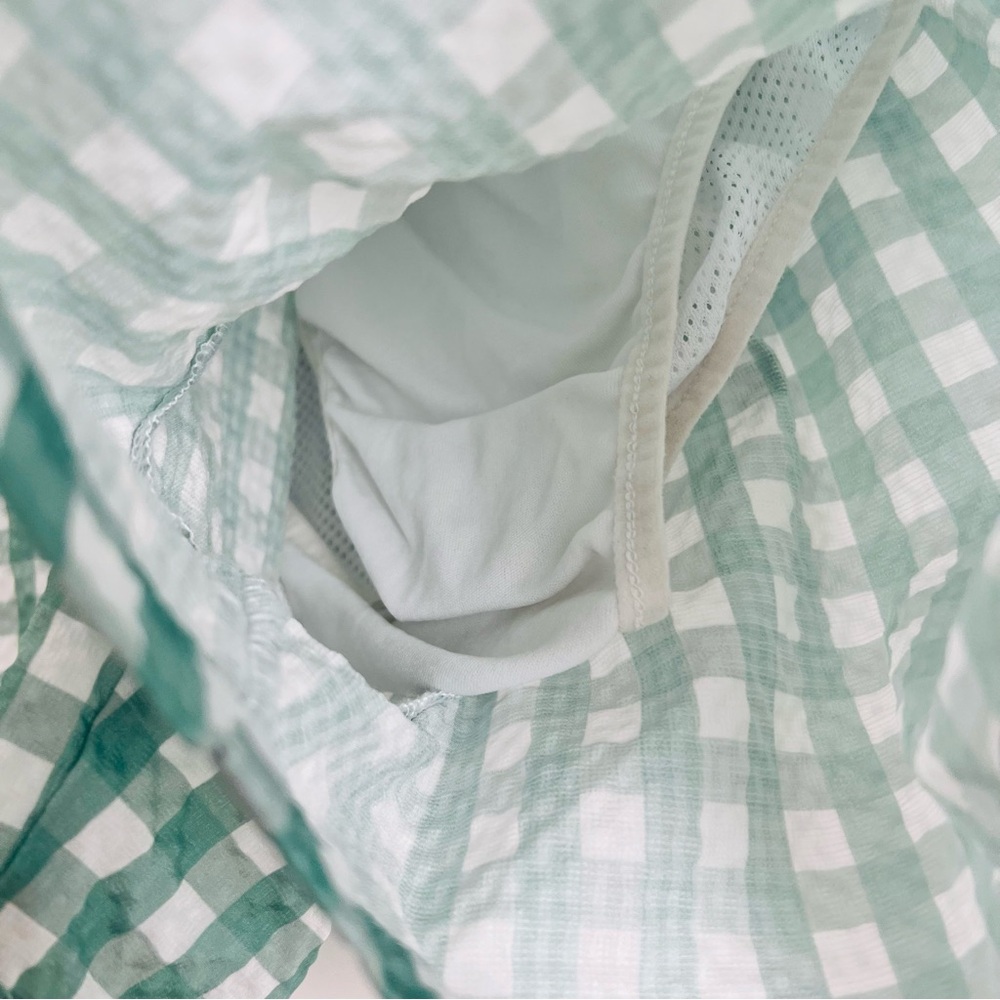 Zara Kids Gingham Swim Trunks - Picture 5 of 8